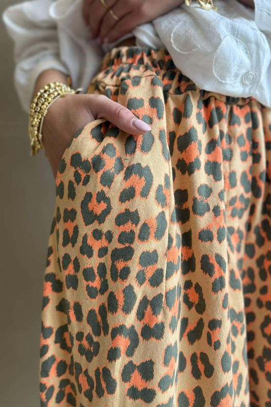 Lagen Zanzibar Seamed Tapered Barrel Pant Tuscan Sun